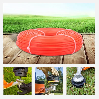 200m mähfaden 1.6mm rund Trimmerfaden fürTrimmer Freischneider Motorsense Ersatz - Bild 1 von 4