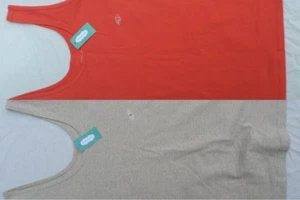 Baumwolle Tanktops Größe Small WÄHLEN SIE ORANGE ODER NATUR 95 Baumwolle 5 Elasthan Maurice - Bild 1 von 25