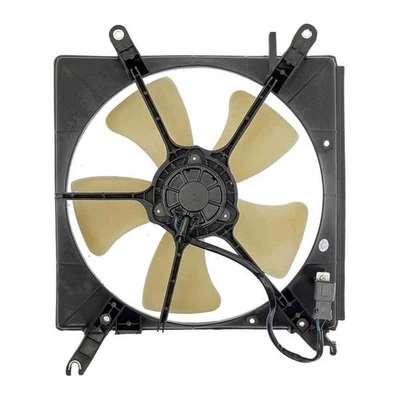 For Honda Accord 1990-1993 Radiator Fan | Plastic | Brushed Motor Type | Black - Image 1 of 4