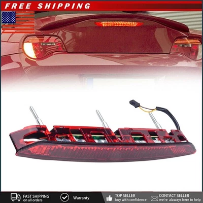 Tercera luz de freno trasera roja de montaje alto 63256930246 para BMW Z4 E85 2003-2008 Foto 1 de 4