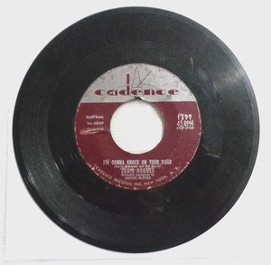 Eddie Hodges: I'm Gonna Knock On Your Door 1961 Cadence 1397 Bridgeport Press VG - Picture 1 of 4