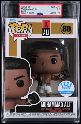 Muhammad Ali "Arms Raised" Boxing Icons 80 Funko Pop! Exclusive PSA 8.5 NM-MINT+ - Image 1 of 2