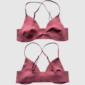 Free People Triangel-Bralette-BH pflaumenrosa Größe M verstellbare Träger zweite Haut - Bild 1 von 3