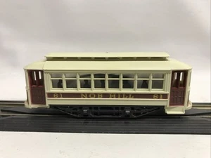 TYCO 214B Nob Hill Powered Trolley #61 Plastic HO Scale Tested Runs Well - Picture 1 of 6