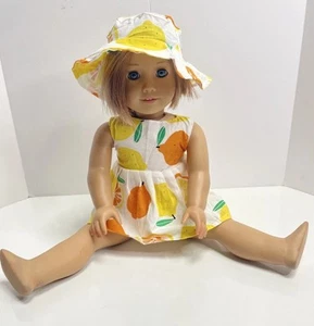MUÑECA AMERICAN GIRL 2011 Rubia Pelo Corto Ojos Azules 18 pulgadas - Imagen 1 de 12