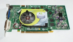 Dell Nvidia GeForce 6800 256MB DVI/VGA/TV-Out PCIE Graphics Card - Picture 1 of 3
