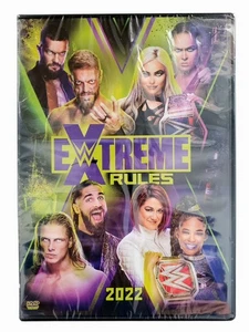 WWE Extreme Rules 2022 DVD Brand New Sealed Rollins Rousey Edge Balor Belair - Picture 1 of 2