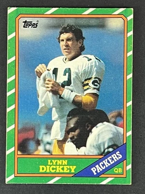 1986 Topps Lynn Dickey Green Bay Packers #214 - Image 1 of 3