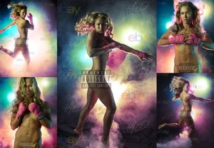 Ronda Rousey Vintage ESPN Portraits 6 Print SET - Bild 1 von 12