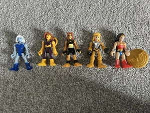 Imaginex DC Super Friends Heroine Toy Bundle Wonder Woman And More - Picture 1 of 2