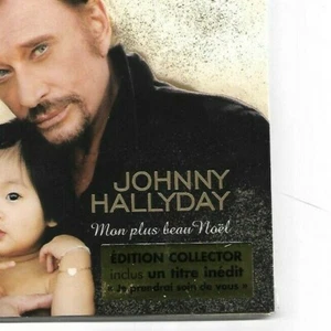 JOHNNY HALLYDAY : MON PLUS BEAU NOEL - EDITION COLLECTOR NEUF - 1 TITRE INEDIT - Imagen 1 de 2