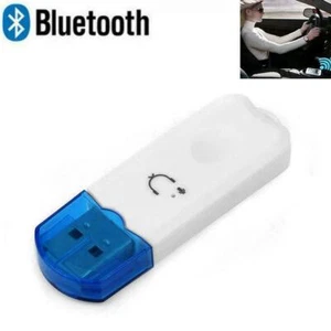 USB Bluetooth Audio Music Transmitter/Receiver Adapter For TV/PC/Car neu 9CU8 - Bild 1 von 11