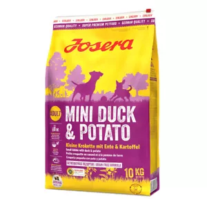 JOSERA Mini Duck & Potato 10 kg Trockenfutter Ente & Kartoffe | Getreidefrei - Bild 1 von 1