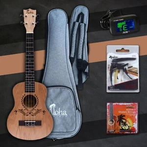Ukulele UC707/Bag/Tuner/Capo/Strings (Canadian Brand) - Picture 1 of 7