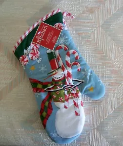 Pupazzo di neve Natale forno guant dolce pupazzo di neve modello Kay Dee - Foto 1 di 2