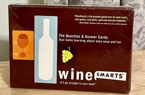 Wine Smarts Question & Answer Card Game, Wine Flashcards, Wine Guide New Sealed - Picture 1 of 3