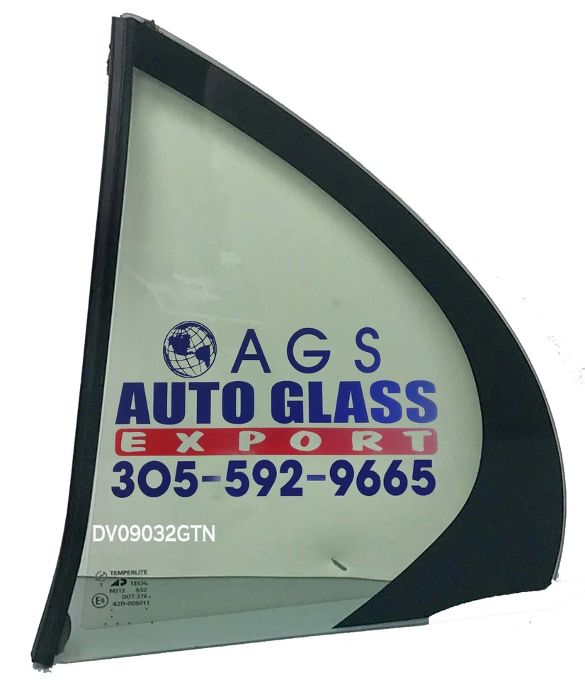 Fits Saturn SL1 SL2 SW1 SW2 Driver Left Side Rear Vent Glass DV09032GTN - Image 1 of 1