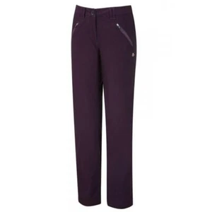 Craghoppers Womens Kiwi Pro Stretch Trousers Walking Exclusive Dark Purple - Picture 1 of 3