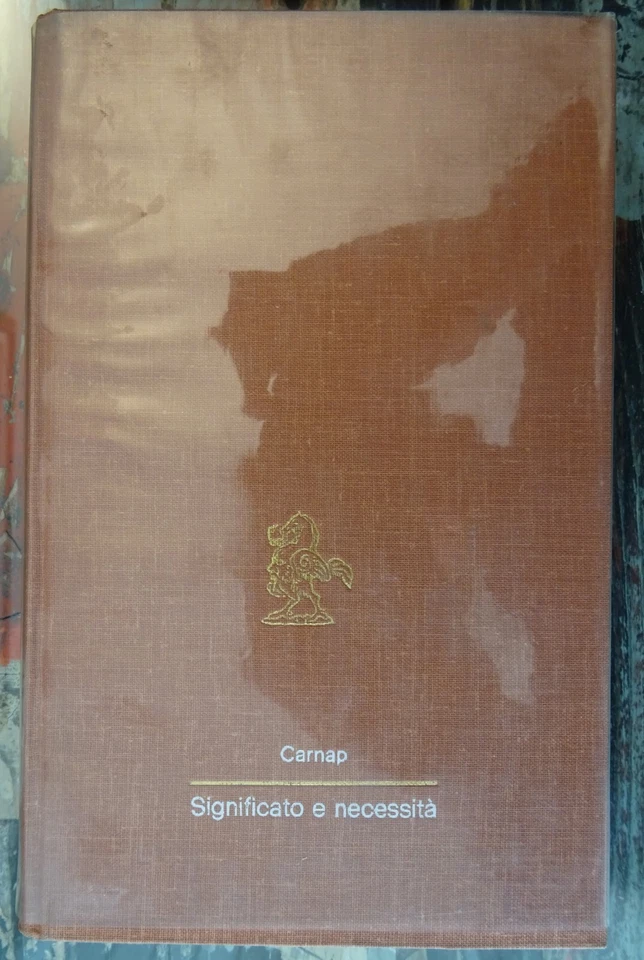 Significato e necessità - Rudolf Carnap - La Nuova Italia - Prima edizione 1976 - Immagine 1 di 1