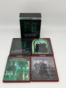 THE ULTIMATE MATRIX COLLECTION HD DVD Box Set Wachowskis Reeves/Fishburne/Moss - Picture 1 of 4