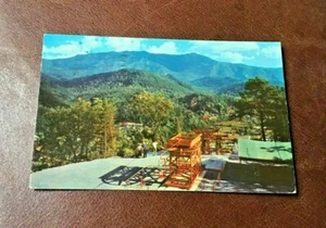 SKY LIFT ON CROCKETT MOUNTAIN MT LeCONTE GATLINBURG TENNESSEE POSTED 1960 - Picture 1 of 2