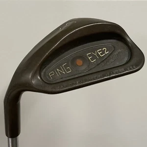 1988 PING Eye 2 Beryllium Copper Sand Wedge SW Left LH brown dot BeCu USA - Picture 1 of 12