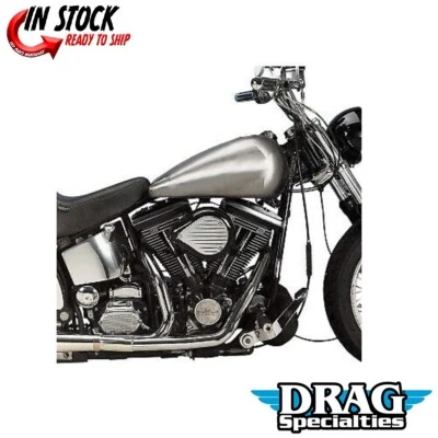 Harley Softail 84-99 Drag Specialties 5 galones estilo Fat Bob tanque de gasolina lado plano Foto 1 de 4
