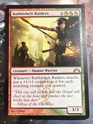 1x Rubblebelt Raiders Gatecrash LP MTG Magic the Gathering x1 MKE - Image 1 of 2