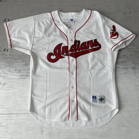 VTG Russell Diamond Collection Cleveland Indians Roberto Alomar Jersey Sz 48 Cover