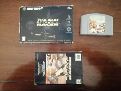 Star Wars: Episode I - Racer (Nintendo 64 / N64 1999) - PAL Boxed With Manual - Image 1 of 4