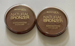 Rimmel London Natural - 022 Sun Bronze - 021 Sun Light Bronzer, Matte Finish - Picture 1 of 2