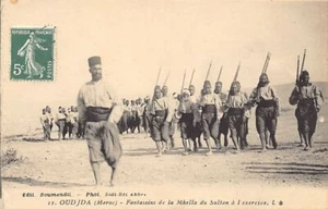 Maroc - OUJDA - Fantassins du Sultan à l'exercice - Ed. Boumendil 11 - Picture 1 of 2