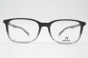 Glasses Rodenstock R 7008 Gray Metallic Oval Eyeglass Frame New - Picture 1 of 6