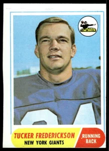 1968 Topps #135 Tucker Frederickson New York Giants - Picture 1 of 2