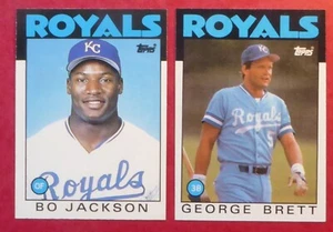 1986 Topps Kansas City Royals Team Set with Traded (34 Cards) - Picture 1 of 1