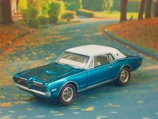 1st Gen 1967–1970 Mercury Cougar XR7 GT-E 428 V8 Luxury Coupe 1/64 Scale LE T