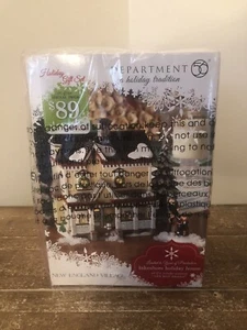 NEW Department 56 Lakeshore Holiday House 4023613 England Series Complete w/ Box - Picture 1 of 2
