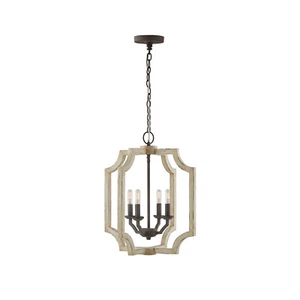 Capital Lighting Dora 4 Light Small Foyer Sea Salt - 530642SS - Picture 1 of 4