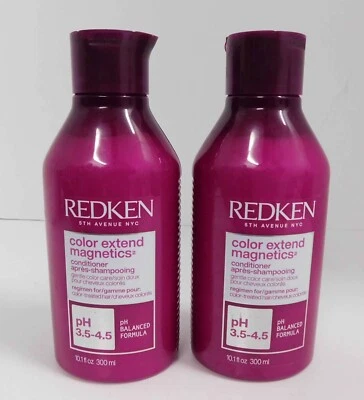 Redken Color Extend Magnetics Conditioner Color Treated Hair 2 x 10.1 Lot of 2 - Image 1 of 3