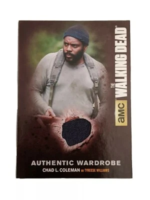Cryptozoic Walking Dead Season 4 Pt 1 Chad Coleman Authentic Wardrobe M07 - Image 1 of 2