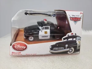 Disney Store Cars Sheriff 1:43 Die Cast Car Pixar New - Picture 1 of 7
