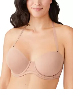 Wacoal Red Carpet Vollfigur Bügel Trägerloser BH 854119 38DDD NEU - Bild 1 von 7