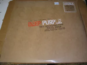 Deep Purple - Live In Tokyo 2001 triple LP new sealed Ear Music ltd #ed - Picture 1 of 2