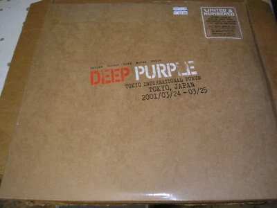 Deep Purple - Live In Tokyo 2001 triple LP new sealed Ear Music ltd #ed - Image 1 of 2