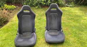 NISSAN SKYLINE R32 GTR GT-R OEM FRONT BUCKET SEATS PAIR BNR32 JDM - Picture 1 of 6