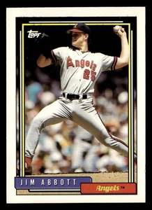 1992 Topps Jim Abbott #530 - Bild 1 von 2