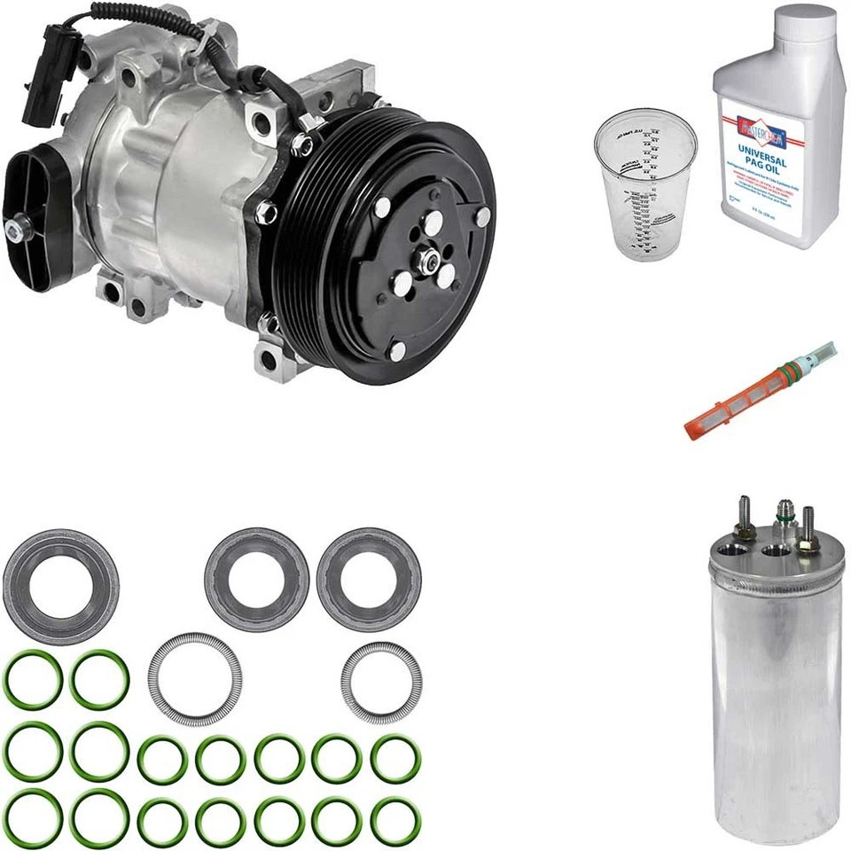 For Dodge Dakota 2000 2001 Omega AC Compressor w/ A/C Repair Kit CSW - Изображение 1 из 1