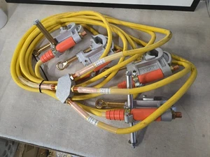 Salisbury 4 Way 10'Lx 6'L Phase Legs 4/0 Cable Clamps Grounding Set - Picture 1 of 7