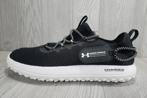 Neu Under Armour Fat Tire Venture Herren Größe 11 13 schwarz weiß Schuhe 3027562-002 - Bild 1 von 6