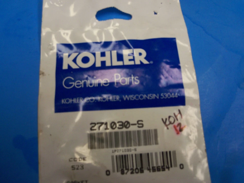 OEM ПРОКЛАДКА КРЕПЛЕНИЯ КАРБЮРАТОРА KOHLER K241 K301 K321 # 271030 OEM PO12 - Изображение 1 из 1